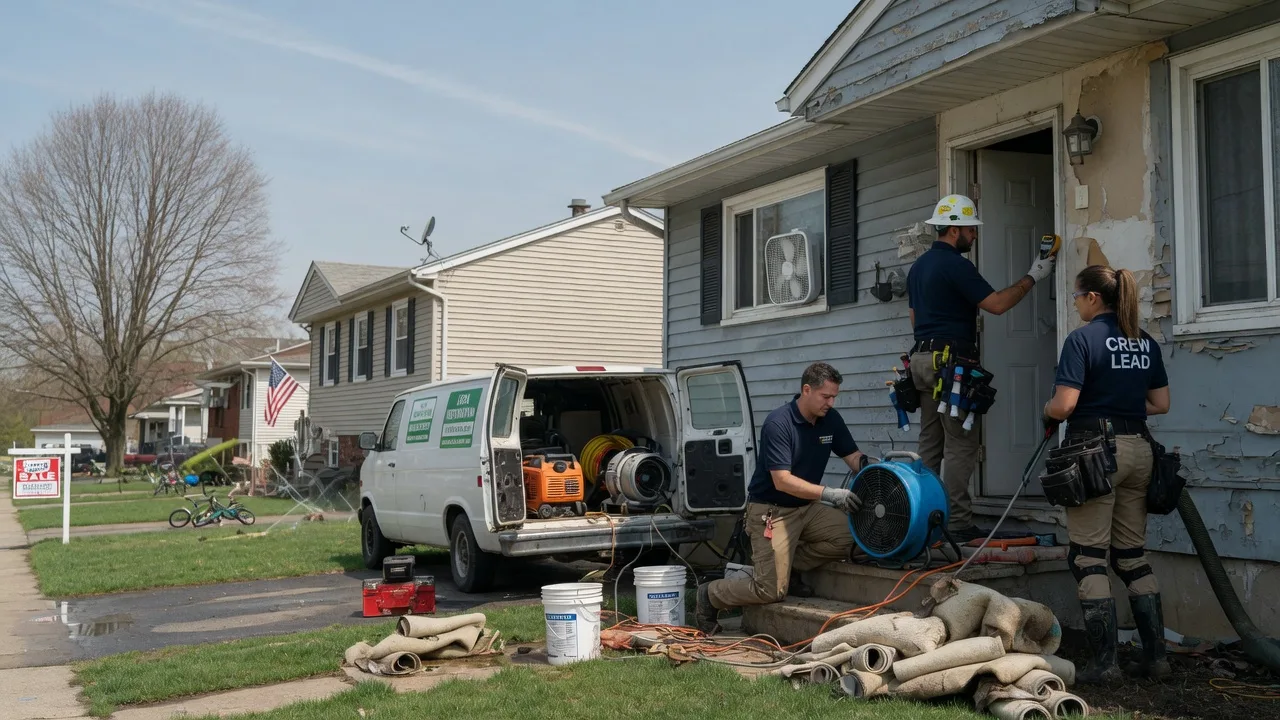 Flood Cleanup in Battle Ground, IN near me