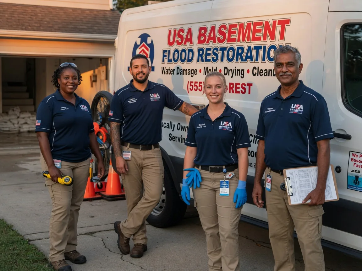 Basement Flood Cleanup company in Battle Ground, IN